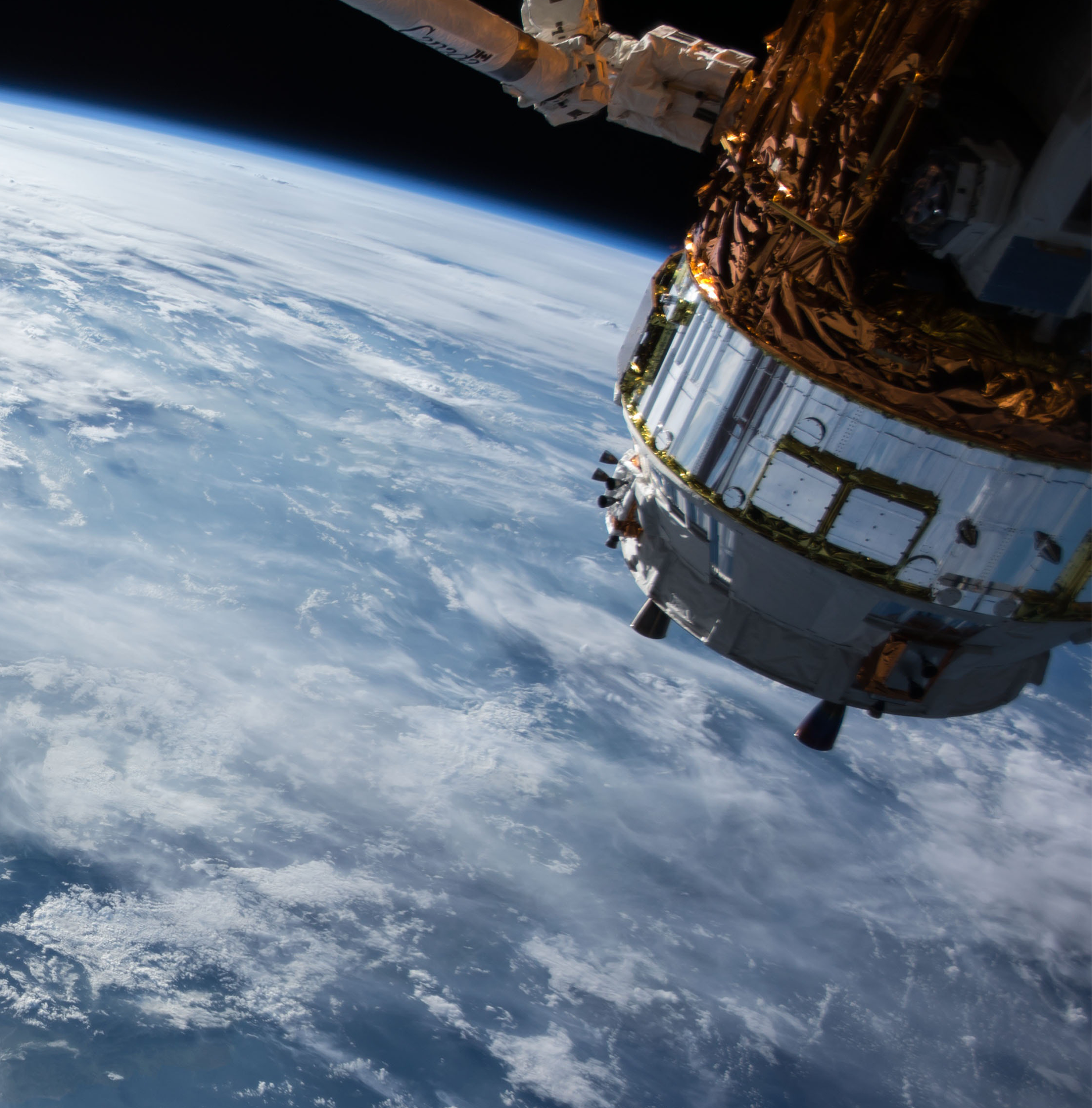 Image: Satellite orbiting Earth. Source: Unsplash