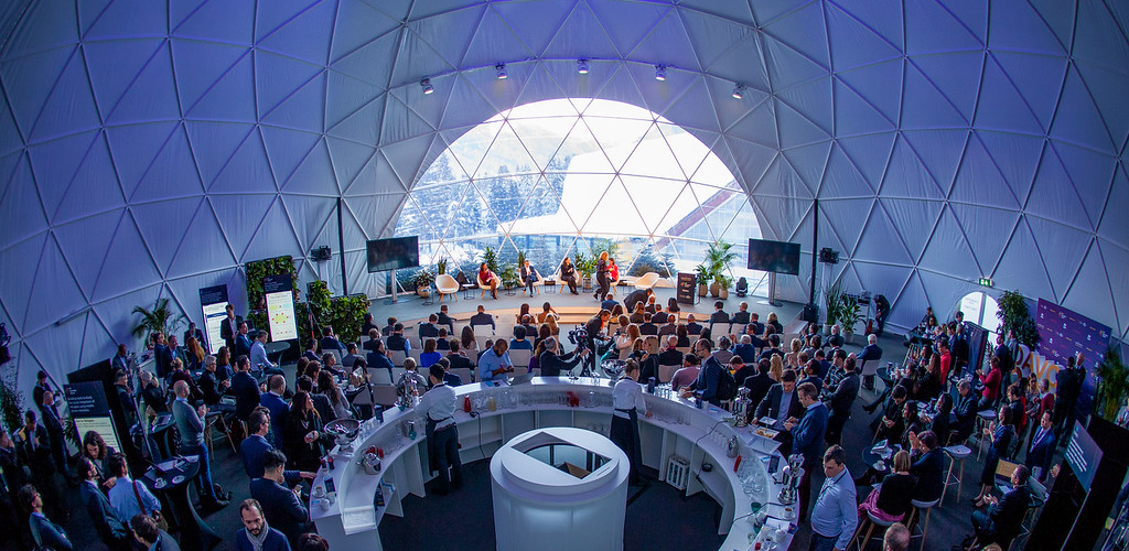 The Blockchain + AI + Human Summit 2019 in Davos, Switzerland. Source: John Werner