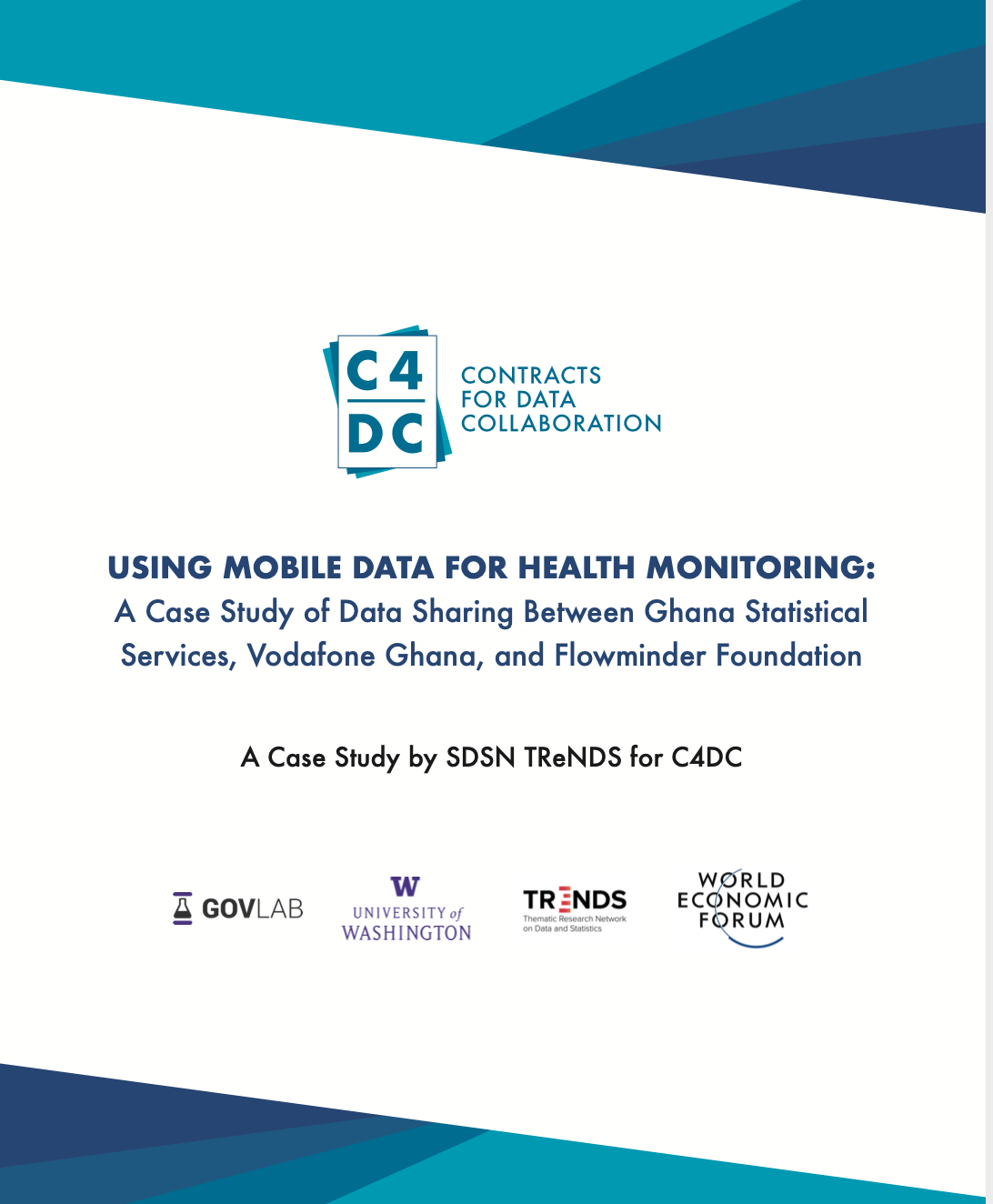 Using Mobile Data For Health Monitoring: A Case Study of Data Sharing Between Ghana Statistical Services, Vodafone Ghana, and Flowminder Foundation