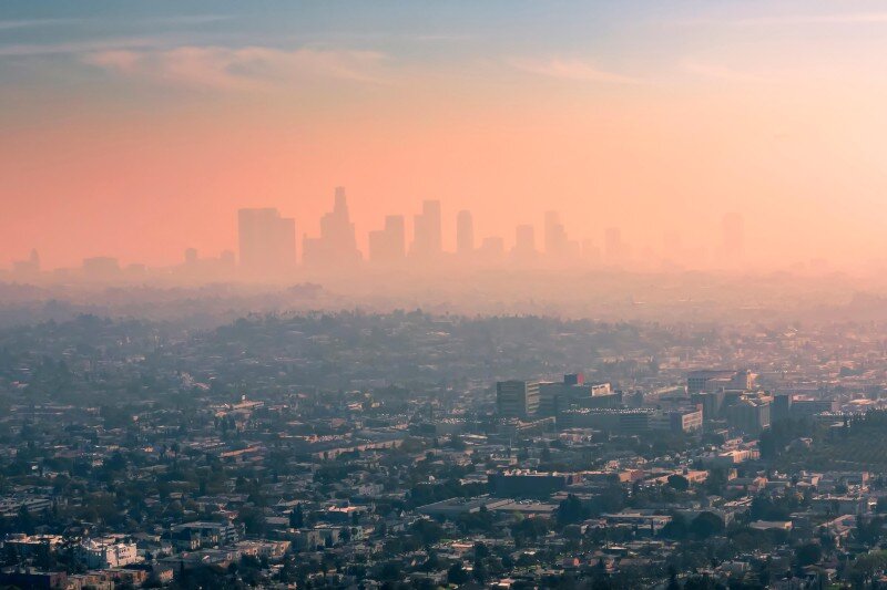 To protect vulnerable citizens from dangerous pollution levels, Los Angeles integrates data from sensors, NASA satellites, and GPS-enabled asthma inhalers.  Credit: Westend61/Getty Images